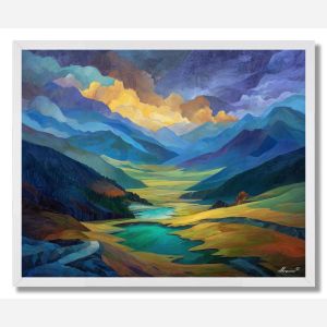 THE HIDDEN VALLEY - FRAMED