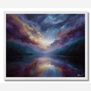 HORIZON OF COLORS - FRAMED