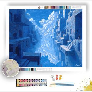 THE BLUE DREAMSCAPE - Paint by Numbers Full Kit