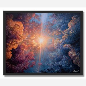 THE LIGHT BEYOND TIME - FRAMED