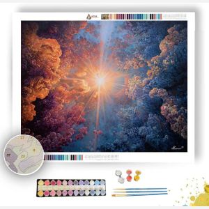 THE LIGHT BEYOND TIME - Paint by Numbers Full Kit