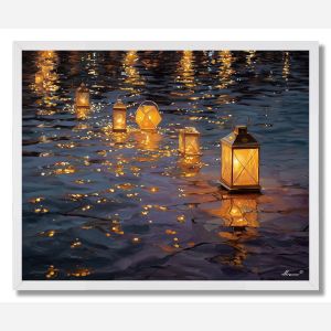 LANTERNS OF HOPE - FRAMED