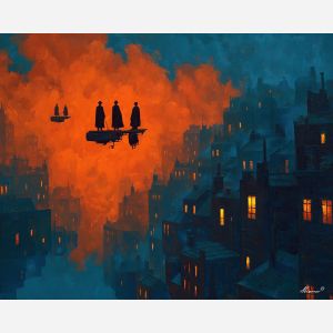 FLOATING OVER THE CITY