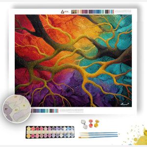 MYSTIC VEINS - Paint by Numbers Full Kit