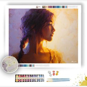 AMBER SHADOWS - Paint by Numbers Full Kit