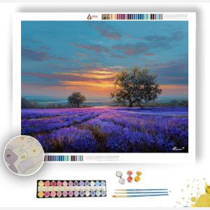 TWILIGHT BLOOM - Paint by Numbers Full Kit