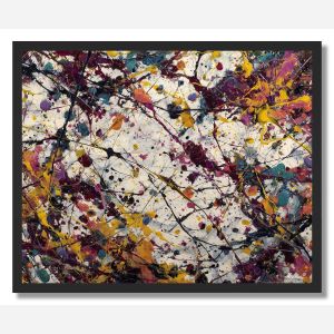 REFLECTED MOTION - FRAMED