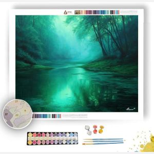 EMERALD SILENCE - Paint by Numbers Full Kit