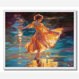 DANCING REFLECTIONS - FRAMED