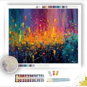 FALLING COLOR - Paint by Numbers Full Kit