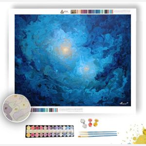 BLUE REVERENCE - Paint by Numbers Full Kit