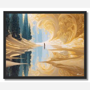 RADIANT PATHWAY - FRAMED