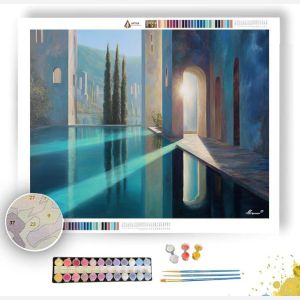 SUNLIT MIRAGE - Paint by Numbers Full Kit
