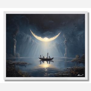 MOONLIT HARMONY - FRAMED