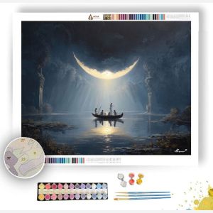 MOONLIT HARMONY - Paint by Numbers Full Kit