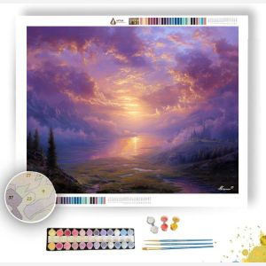 SUNLIT REVERENCE - Paint by Numbers Full Kit