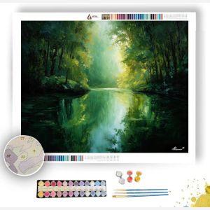 EMERALD RADIANCE - Paint by Numbers Full Kit