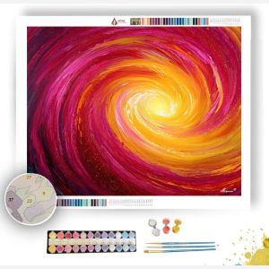 WHIRL OF LIGHT - Paint by Numbers Full Kit