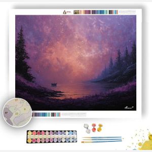 VIOLET SOLITUDE - Paint by Numbers Full Kit