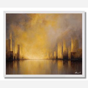 GOLDEN STILLNESS - FRAMED