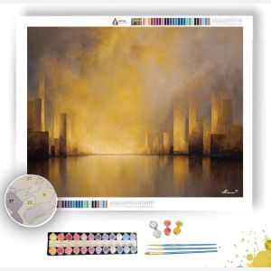 GOLDEN STILLNESS - Paint by Numbers Full Kit
