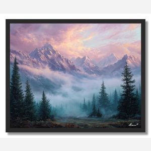 RISING SERENITY - FRAMED