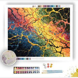 MEMORY CASCADE - Paint by Numbers Full Kit
