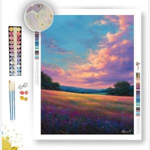 RADIANT FIELDS - Paint by Numbers Full Kit