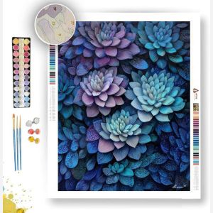 LUNAR BLOSSOM - Paint by Numbers Full Kit