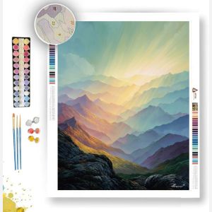 TRANSCENDENT LIGHT - Paint by Numbers Full Kit