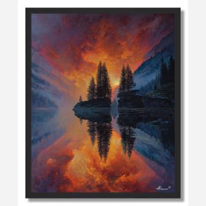 FLOATING MEMORY - FRAMED