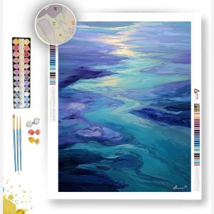 VIOLET RIVER - Paint by Numbers Full Kit