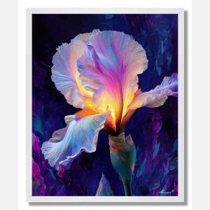 MIDNIGHT BLOSSOM - FRAMED