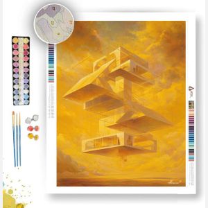 RISING ILLUSION - Paint by Numbers Full Kit