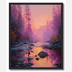 SILENT RIVERS - FRAMED