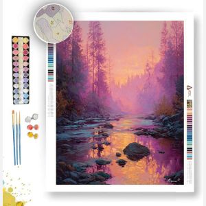 SILENT RIVERS - Paint by Numbers Full Kit