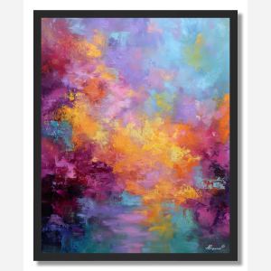 WHISPER OF COLOR - FRAMED