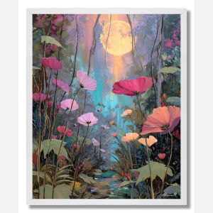 MOONSHADOW GARDEN - FRAMED