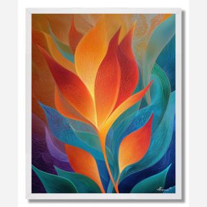 FLAME OF PEACE - FRAMED