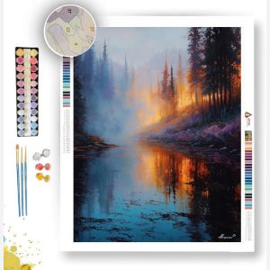 AMBER MEMORY - Paint by Numbers Full Kit