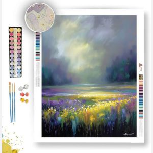 RAINBOW MEADOW - Paint by Numbers Full Kit