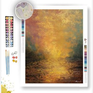 FALLING GOLD - Paint by Numbers Full Kit