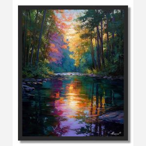 AWAKENING RIVERS - FRAMED