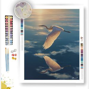 STILLNESS IN FLIGHT - Paint by Numbers Full Kit
