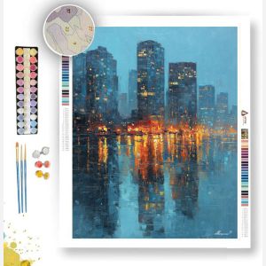 WOVEN SKYLINES - Paint by Numbers Full Kit