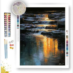 ECHOES OF WATER - Paint by Numbers Full Kit