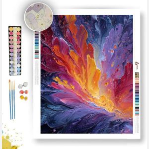 HARMONY IN FLAME - Paint by Numbers Full Kit