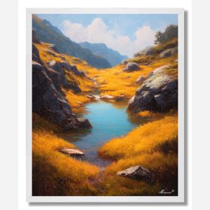 GOLDEN REFUGE - FRAMED
