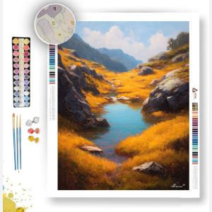 GOLDEN REFUGE - Paint by Numbers Full Kit