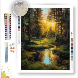 SUNRISE PRAYER - Paint by Numbers Full Kit